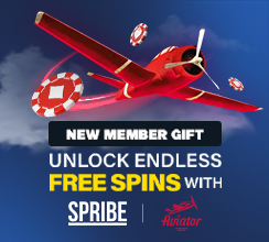 Welcome to the thrill zone! Make your first deposit and grab your 'New Member Gift' packed with endless free spins!
